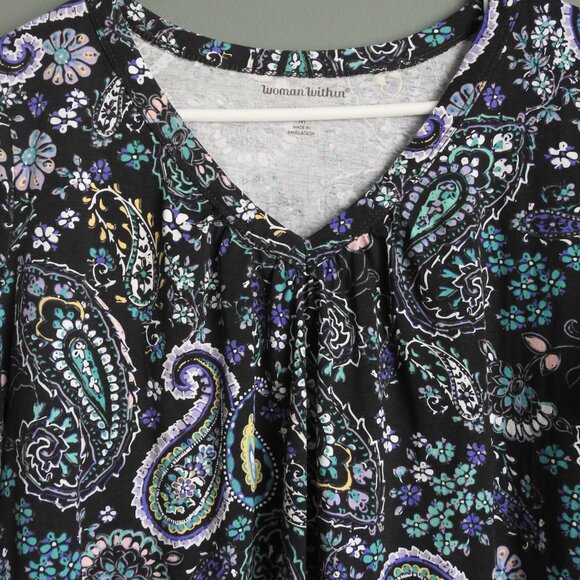 Woman Within Short Sleeve Shirt Bundle Size 14/16 Used - Picture 6 of 7